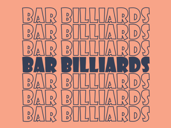 Bar Billiards Svg Cut File