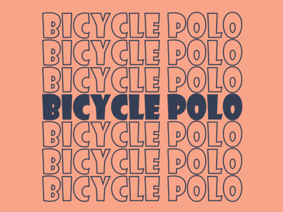 Bicycle Polo SVG Cut File