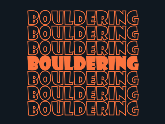 Bouldering SVG Cut File