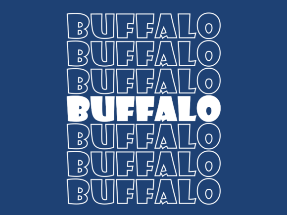 Buffalo Svg Cut File