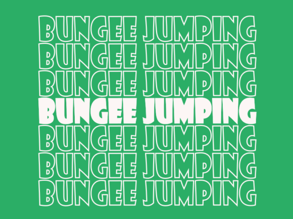 Bungee Jumping SVG Cut File
