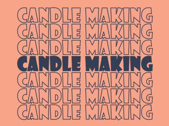 Candle Making SVG Cut File
