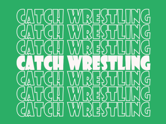 Catch Wrestling SVG Cut File