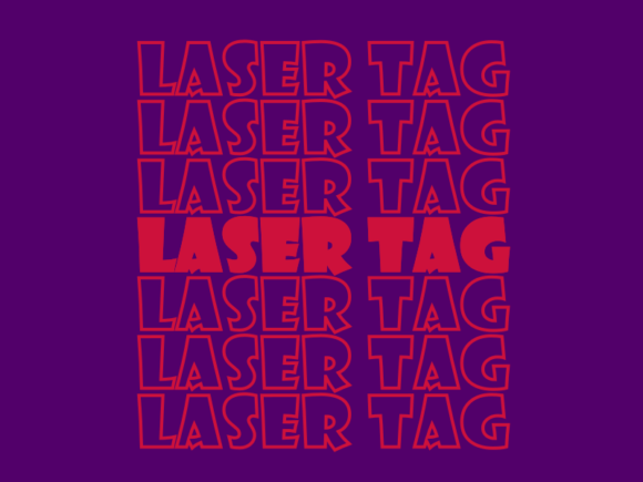 Laser Tag SVG Cut File