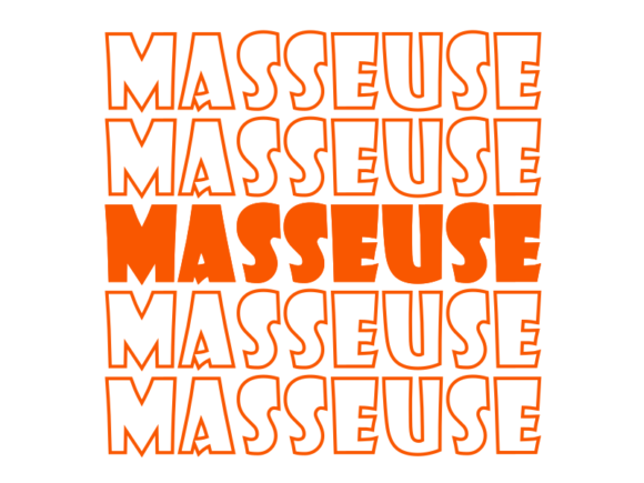 Masseuse SVG Cut File: Precision Design for Wellness-Themed Crafts and Branding
